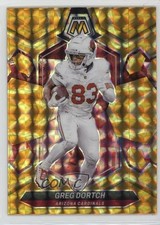 2024 Panini Mosaic Reactive Yellow Mosaic Prizm Greg Dortch #4 c6h