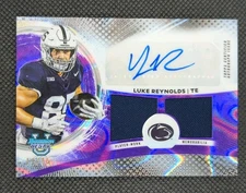 Luke Reynolds - 2025 Bowman's Best University - Jumbo Patch Refractor Auto /75