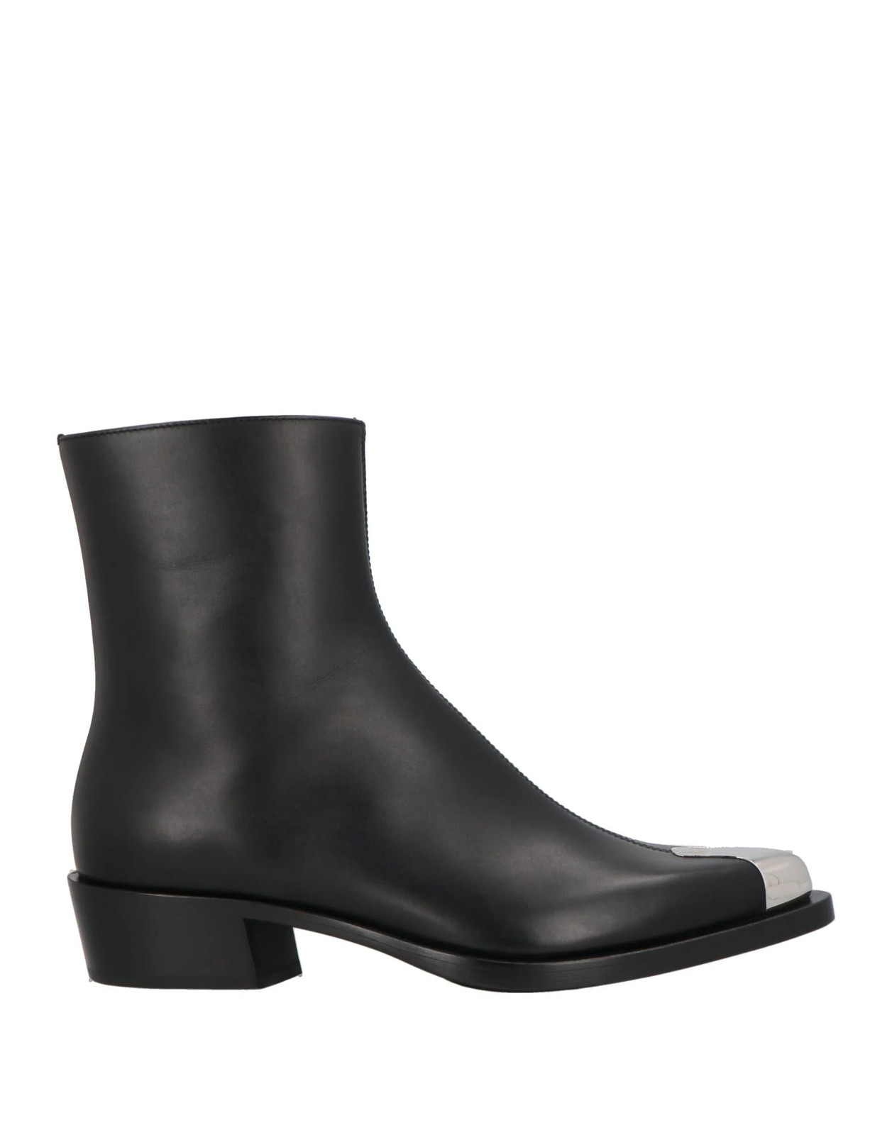 McQueen - Men - Leather Ankle boots - Black