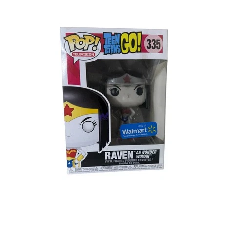 RAVEN as WONDER WOMAN Funko Pop TV Heroes 335, TEEN TITANS GO!, TRU Exclusive