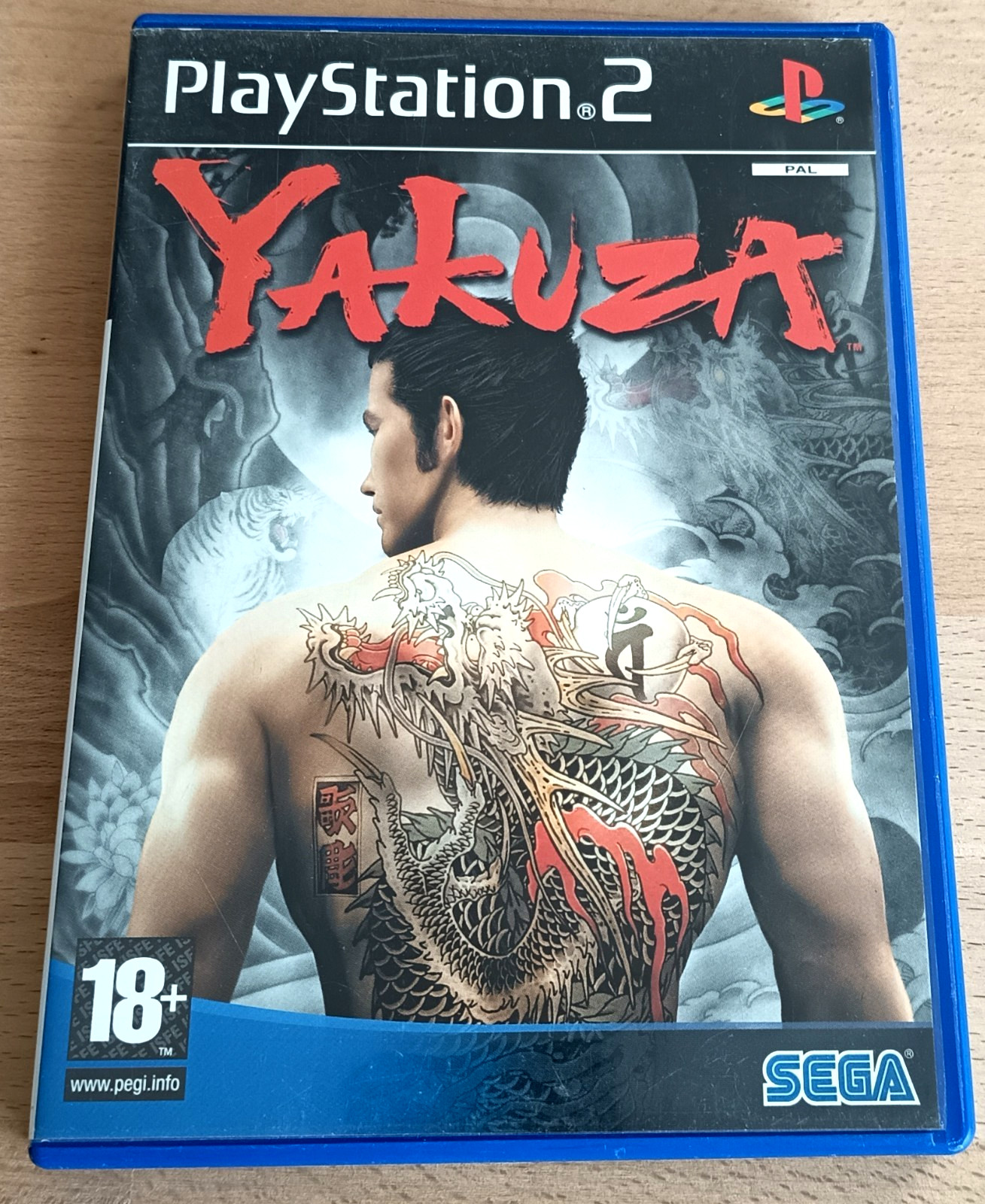 Playstation PS2 Boîte + Notice Yakuza SANS JEU [PAL FR] SEGA Pink Silver *JRF