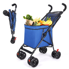 Multifunctional Cart Folding Portable Durable Lightweight Market Purchase Bag Tr