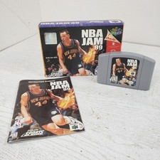 NBA Jam 99 Nintendo 64 N64 CIB Complete Box Manual Acclaim Sports Tested