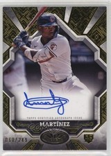 2025 Topps Tier One Break Out 60/249 Angel Martinez Martínez #BOA-AM Auto tw0