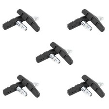 5 Pairs High Grade Cycling Bicycle Bike V Brake Pads 70mm Shoes Pads Black