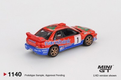 Mini GT 1:64 Subaru Impreza WRC97 #1 1999 DRM Champion #1140 | eBay