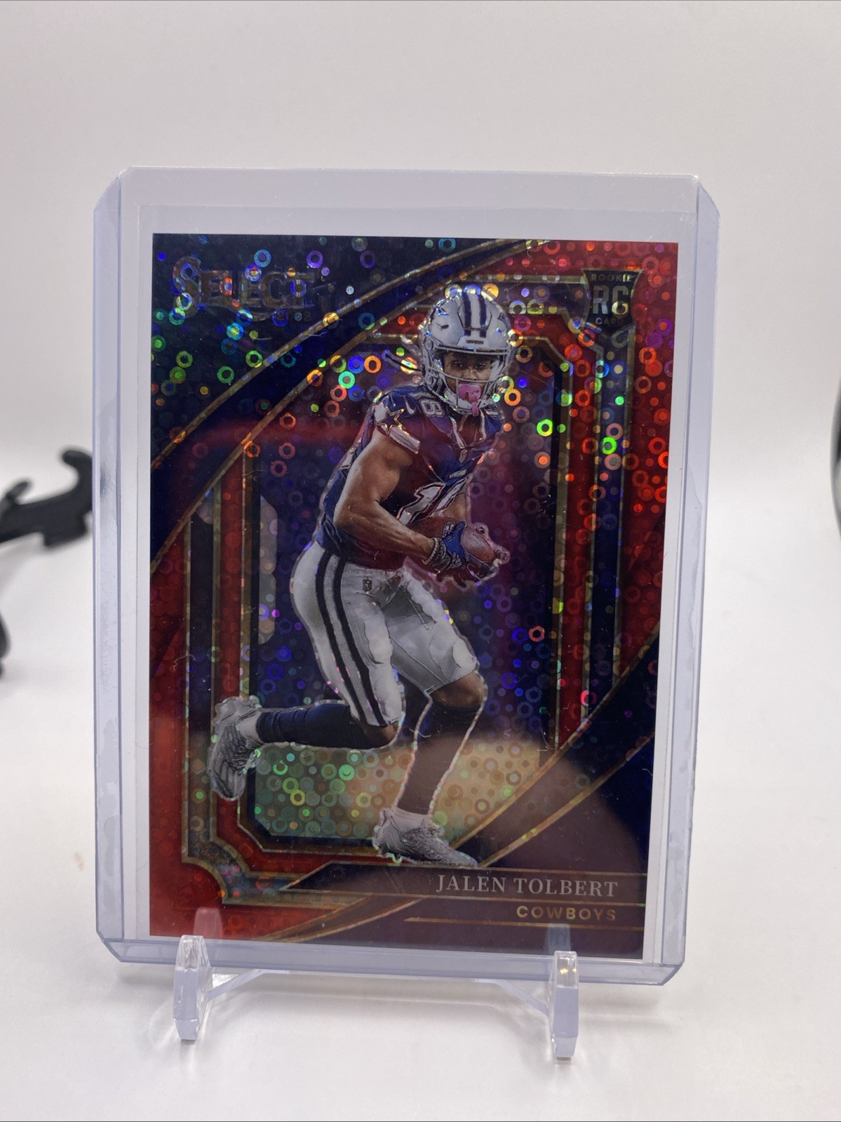 2022 Panini Select - Suite Level Red Disco #303 Jalen Tolbert /49 RC Rookie