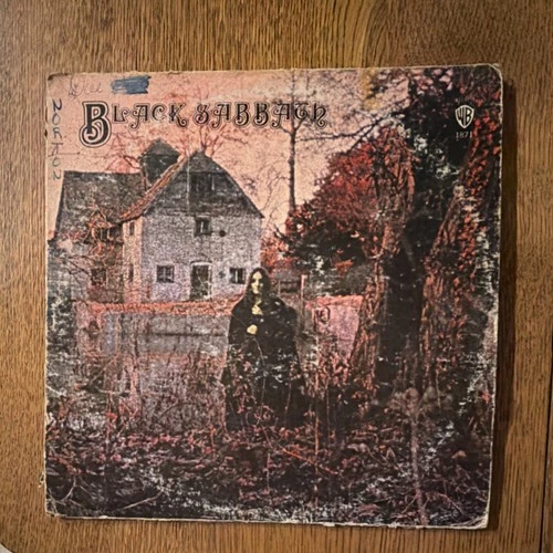Black Sabbath Warner Bros. Records Vinyl LP 12" 33 RPM  Orig Cover Green label