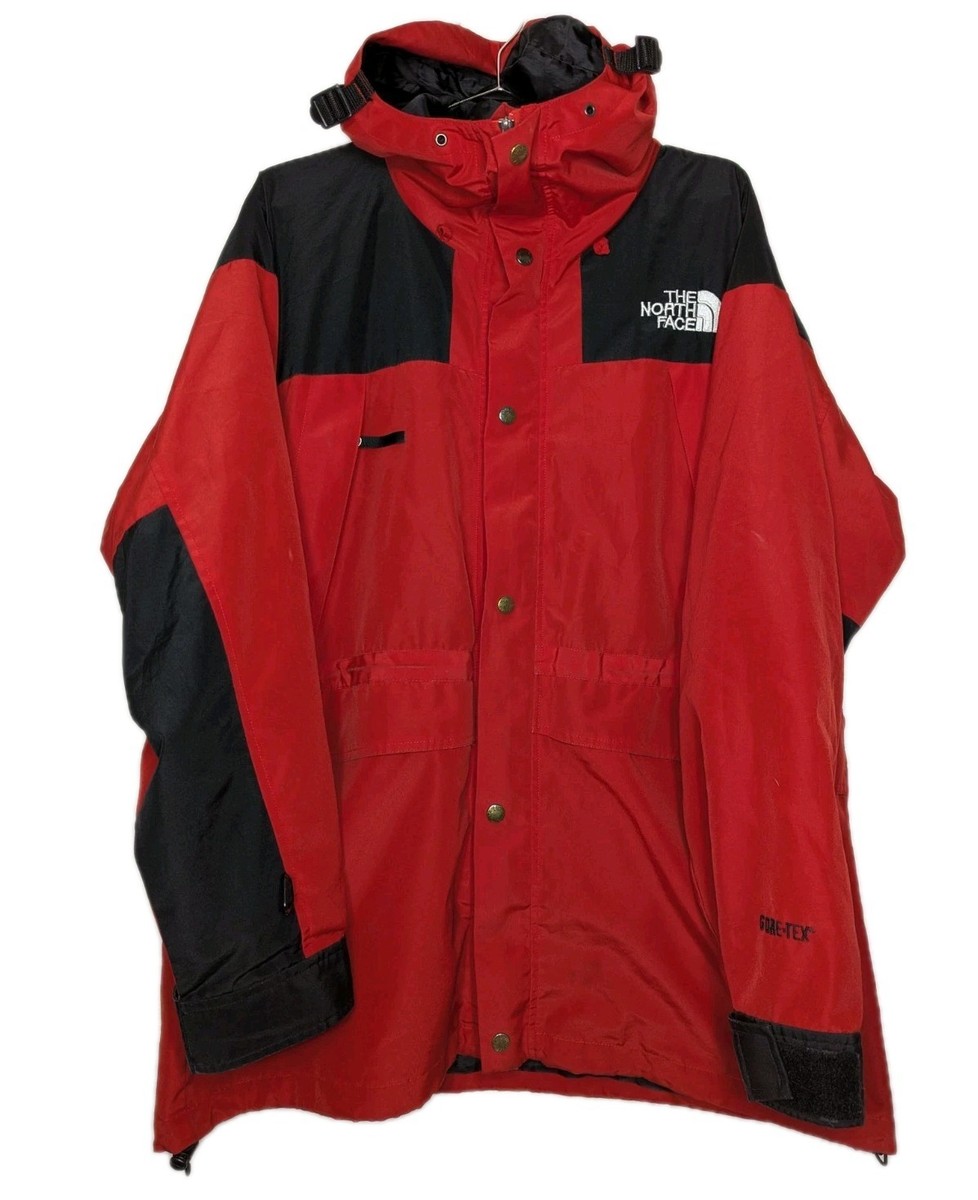 VINTAGE The North Face Goretex Jacket Mountain Jacket Red Black X