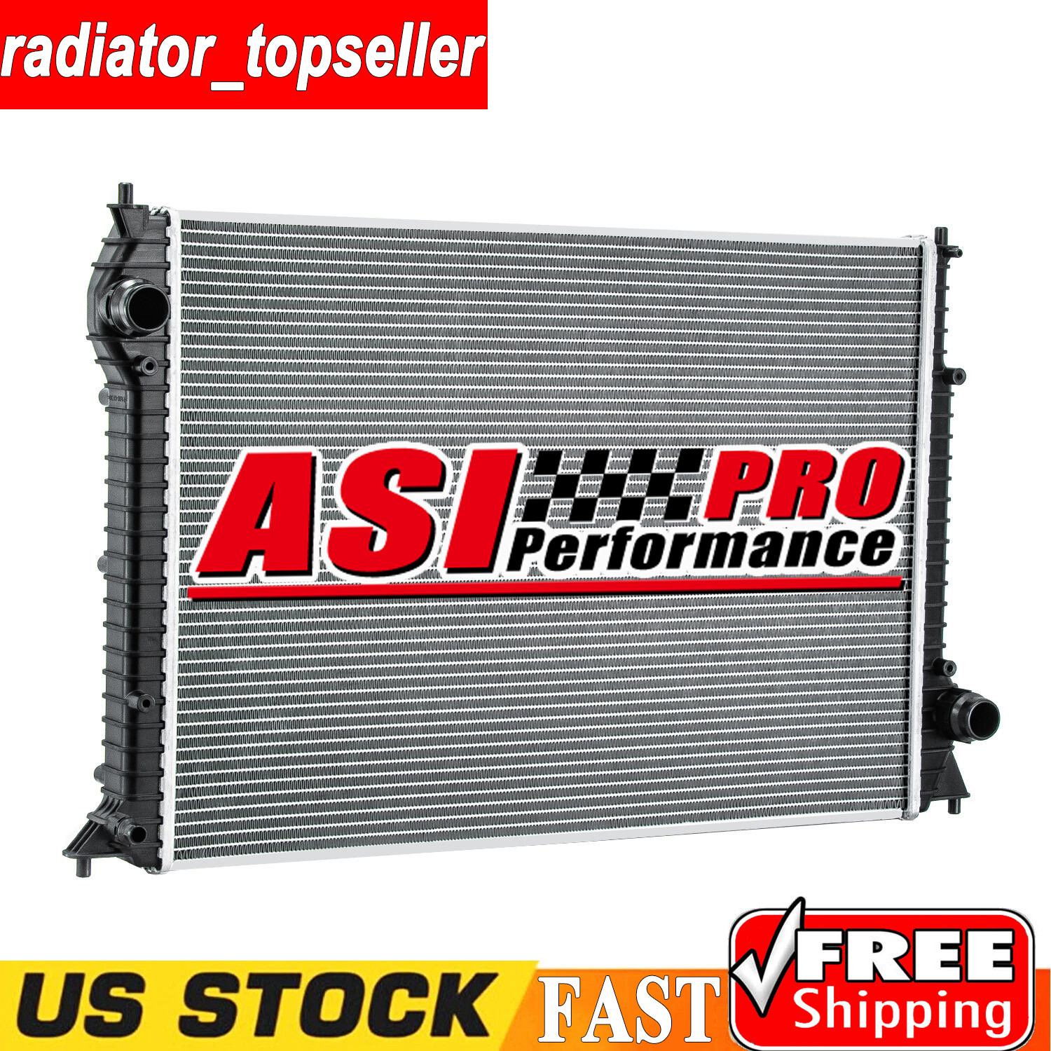 Radiator For 2004-2011 2009 Bentley Continental Gt,Gtc Flying Spur W12 2008 ASI
