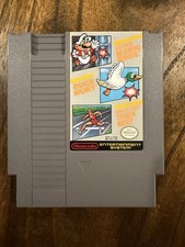Super Mario Bros /Duck Hunt / World Class Track Meet - NES - Authentic - Tested