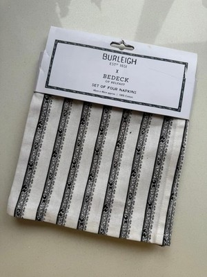 Burleigh x Bedeck of Belfast   Regal Pfau Servietten Set