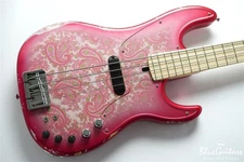 Xotic XTB-1T Pink Paisley Electric Bass 4-String Used