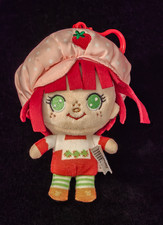 Strawberry Shortcake Scented Plush Figure Backpack Purse Clip 5  CheeBee