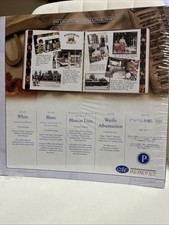 Creative Memories 12x12 White scrapbook pages