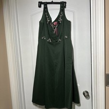 NWT Kate Spade Embellished Faille Grace Midi Dress Torrey Pine Style KA411