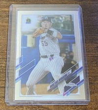 Munetaka Murakami 2021 Topps Chrome NPB Baseball #92 Tokyo Yakult Swallows (II)