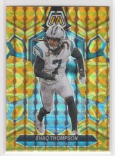 #32 Shaq Thompson 2024 Panini Mosaic Yellow Reactive * Carolina Panthers