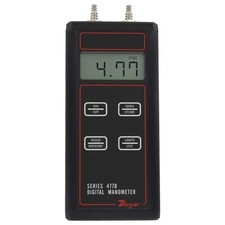 DWYER 477B-2 Digital Manometer, 0 in wc to 40 in wc 55EJ31