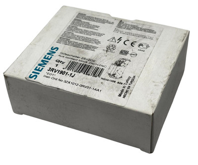 Siemens 3RV1901-1J Auxiliary Contact Block 2NO+2NC 2S+2OE