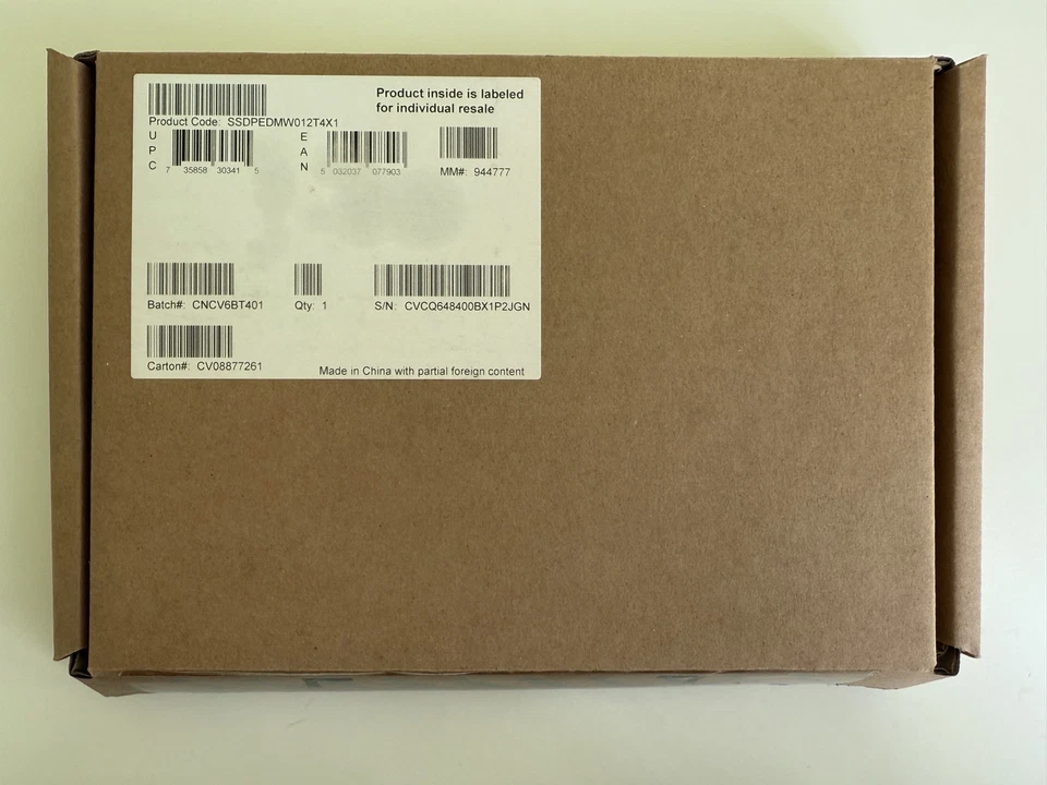 INTEL 750 Series 1.2TB PCIe 3.0 SSD NVME SSDPEDMW012T4X1 Boxed Brand NEW - Image 2 of 4