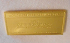 1952 Cunningham C4R 24k Gold on Sterling Silver 2g Bar 7/8" Ingot US Le Mans Car — photo 4
