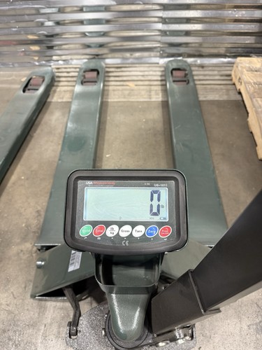 USA Measurements US-BJ4827 Pallet Jack Scale Hold Total Gross Tare Print