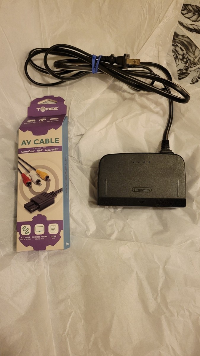 Original OEM Nintendo 64 N64 AC Power Supply NUS-002 AC And Tomee