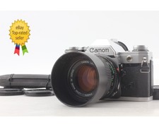 N MINT w/Hood Canon AE-1 35mm Film Camera New FD NFD 50mm F1.4 Lens From JAPAN