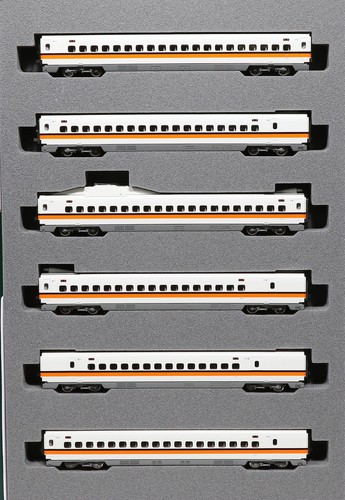 Kato 10-1617 Taiwan High Speed Railway 700T Juego de extensión de 6 vagones | Zustand: New