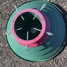 Christmas tree stand 6 1/2 inches live tree real tree Plastic Adjustable