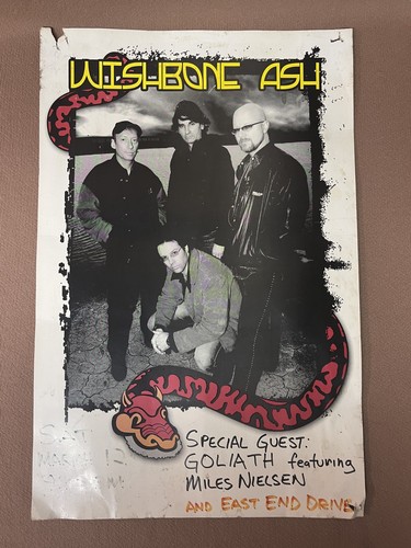 Wishbone Ash Rare Vintage Poster - Bild 1 von 3