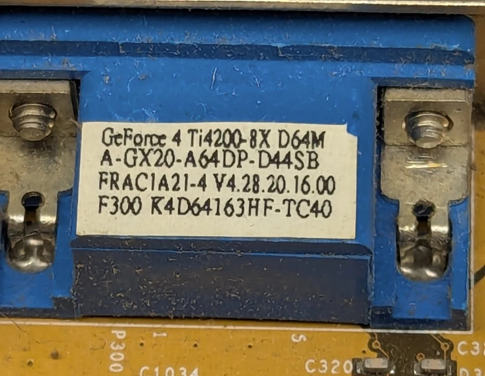 Chaintech NVIDIA GeForce 4 Ti4200-8X D64M AGP Graphics Card - Image 4 of 4