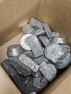 Lead Ingot lot of 42lbs