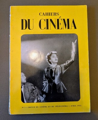 Cahiers du Cinema Ausgabe Nummer  1  aus 1951 (Original, kein Reprint)
