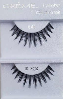 24 pack Creme Eyelashes #42
