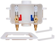 Whk Washing Machine Outlet Boxpex Laundry Washer Wall Drain Recessed Water