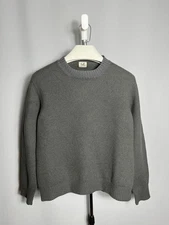 CP Company mens sweater knit wool 90s vintage grey crew neck Sz M