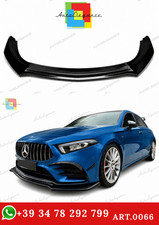 SPLITTER AMG MERCEDES A-KLASSE W177 LIP A35 FRONT STOßSTANGE SPOILER AMG SCHWARZ
