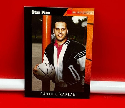 1991 Star Pics Collector Basketball Card David Kaplan #1