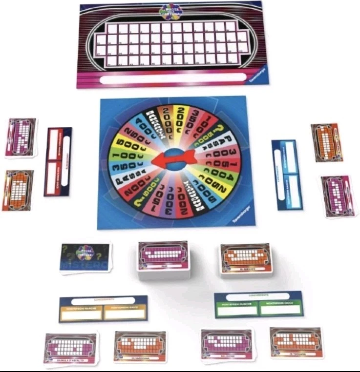 Ravensburger La Ruota Della Fortuna Gioco Da Tavolo Ufficiale 14+ Gerry Scotti🍀 - Immagine 2 di 4