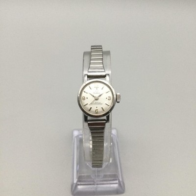 WALTHAM シルバー ヴィンテージ ウォッチ watch Vintage Waltham Womens Watch 18mm Silver Dial 17 Jewels Manual
