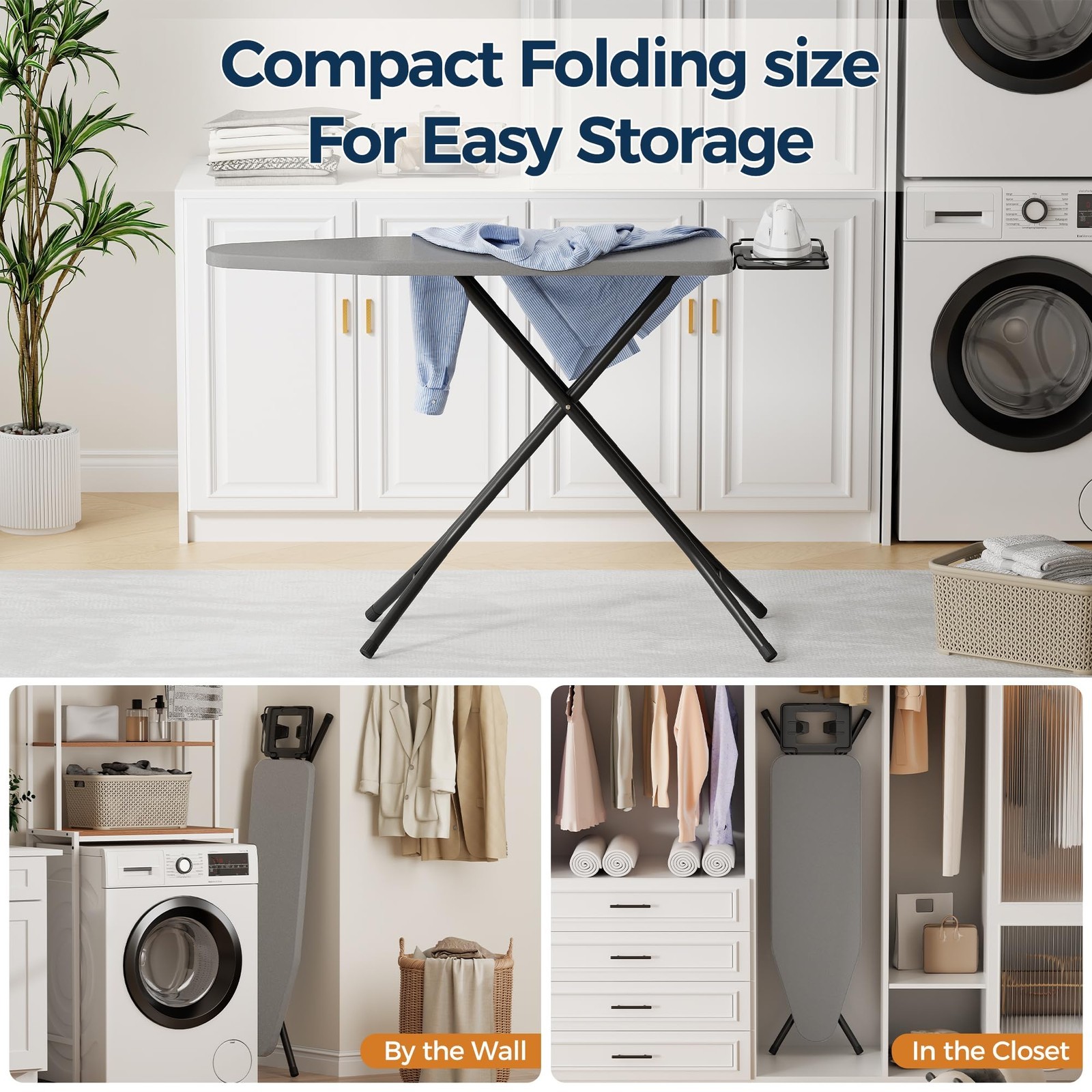Ing Board Compact Ironing Boards With 7 Adjustable Heights