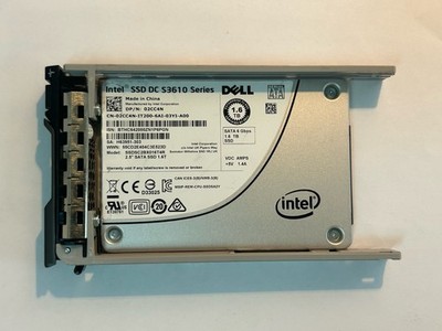 Dell 2CC4N INTEL DC S3610 1.6TB SATA 6Gb/s 2.5in SSD SSDSC2BX016T4R 02CC4N -100%