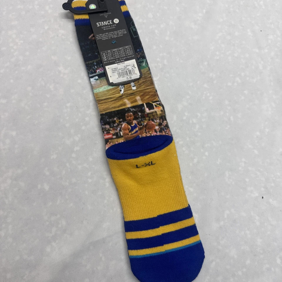 Stance NBA Golden St Warriors Rare Run TMC Legends Socks Men's L/XL 9-13 - Image 2 of 4