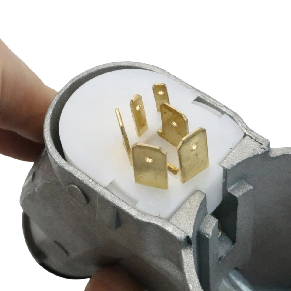 Ignition Column Lock Cylinder & Housing & Switch Set For 1987-93 Volkswagen Fox - Imagem 4 de 4