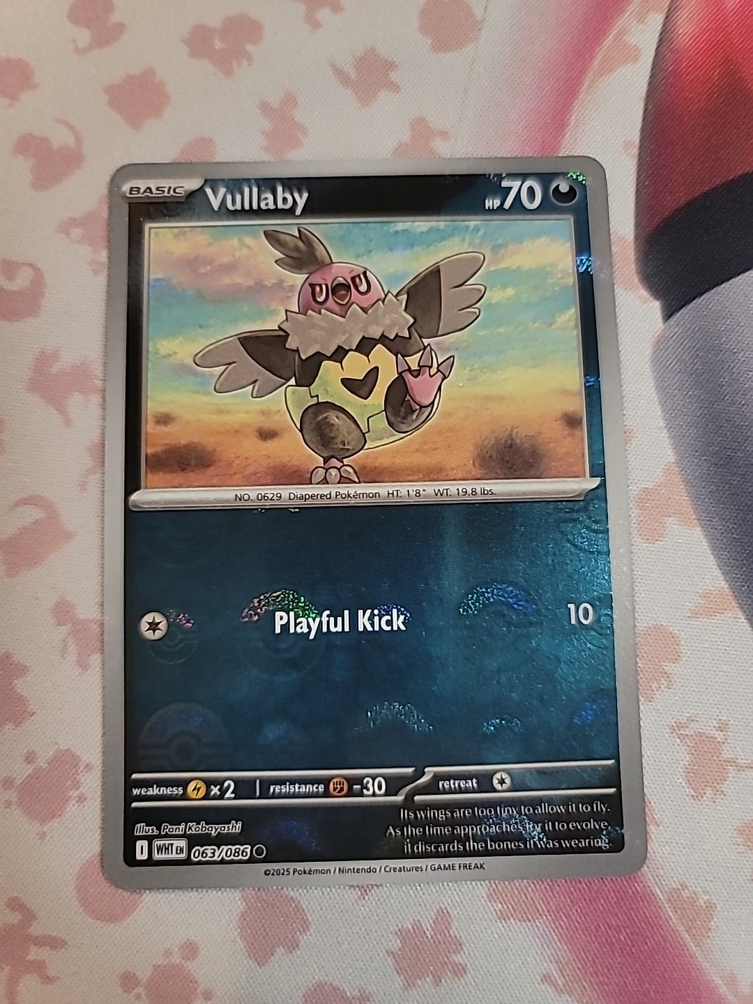 Vullaby - 63/086 (Pokeball) Pokemon Tcg