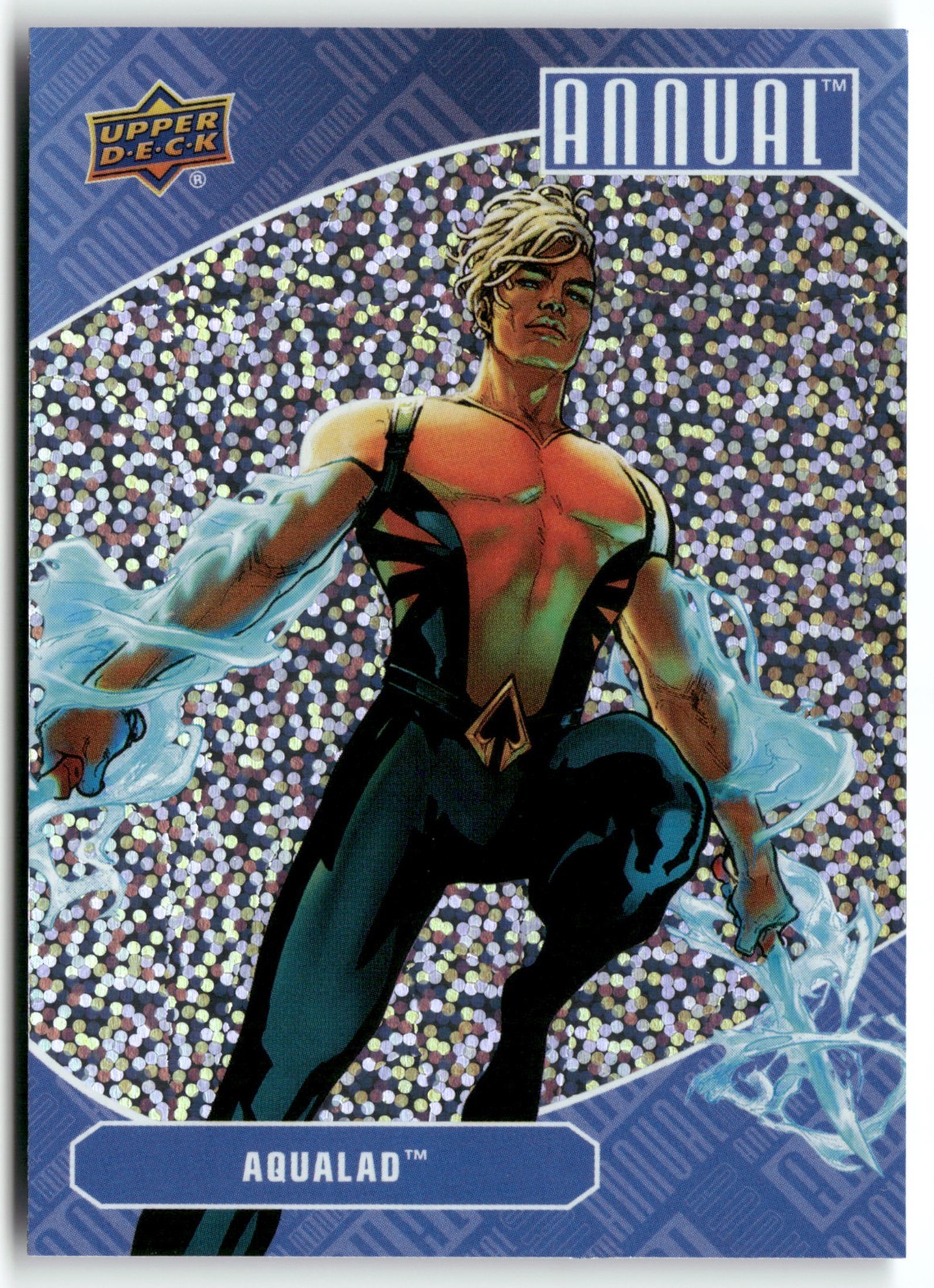 2023-24 Upper Deck DC Annual Silver Sparkle Aqualad #83