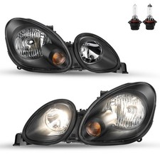For Lexus Gs300 Gs400 Gs430 Headlight Assembly Pair Black Housing With Bulbs For Lexus Gs300 Gs400 Gs430 Headlight Assembly Pair Black Housing With Bulbs