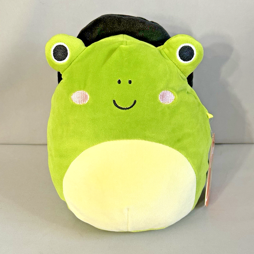 Squishmallows Tomos la Rana Halloween Bruja Sombrero 8 en Edición Especial 2024 NUEVO - Imagen 2 de 7